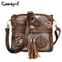 Cobbler Legend Crossbody กระเป๋าวินเทจกระเป๋าถือผู้หญิงหนังเดิมกระเป๋าสะพายกระเป๋าแบรนด์สตรีถุงถัง