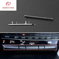 คอนโซลรถเครื่องปรับอากาศปุ่มตกแต่ง Trim สำหรับ Mercedes Benz E Class W212 E300 E260 2129008808 Electroplating Strip