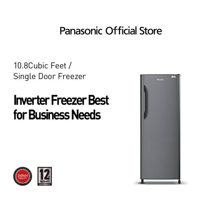 Panasonic NRAQ301FB 10.8 cu ft Direct Cool Inverter Upright Freezer