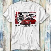 Nissan Skyline GTR R34 Tokyo Japan JDM Car T Shirt Meme Gift Top Tee Unisex 1075