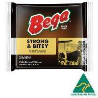 ส่งความสุข ถึงบ้าน?  เบก้าวินเทจสตรองแอนด์ไบท์ตี้เชดด้า 250กรัมBega Vintage Strong Bitey Cheddar