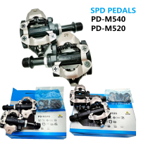 Shimano SPD Pedal PD-M540 PD-M520 จักรยานเหยียบMTBจักรยานเหยียบจักรยานSelf-Locking Pedal PD- M540/520 อุปกรณ์เสริมจักรยาน-nxfnxfnxghnxgb