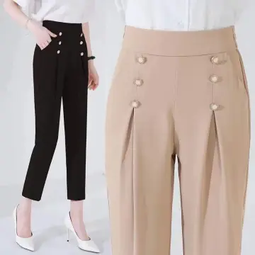 Office High Waist Suit Pants Suit - Best Price in Singapore - Jan