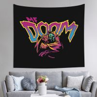 【cw】A ed Man Called Mf Doom Madlib Tapestry Wall Hanging Hippie Wall Tapestry Madvillain INS Throw Rug Blanket Wall Decor Tapiz ！