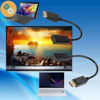 DOUBLEL จอแสดงผลพอร์ต แท็บเล็ต รองรับ HDMI อุปกรณ์เสริมคอมพิวเตอร์ สำหรับพีซี ชายกับหญิง อะแดปเตอร์ HDMI ตัวแปลง DP เป็น HDMI ตัวแปลงสาย HDMI อะแดปเตอร์ DP เป็น HDMI DP ไปยังสาย HDMI