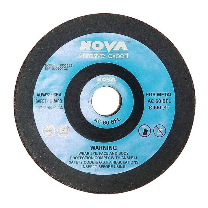 nova-ใบเจียรเหล็ก-ใบเจียรบางขนาด-4-นิ้ว-x-2-มม-100-x-2-x-16mm