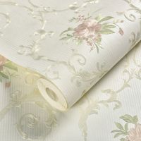 ۩✙■ Rolls 3d Floral Wallpaper for Bedroom Walls Yellow Pink Blue Self Adhesive Wall Papers Home Decor Living Room Wedding Room Decor
