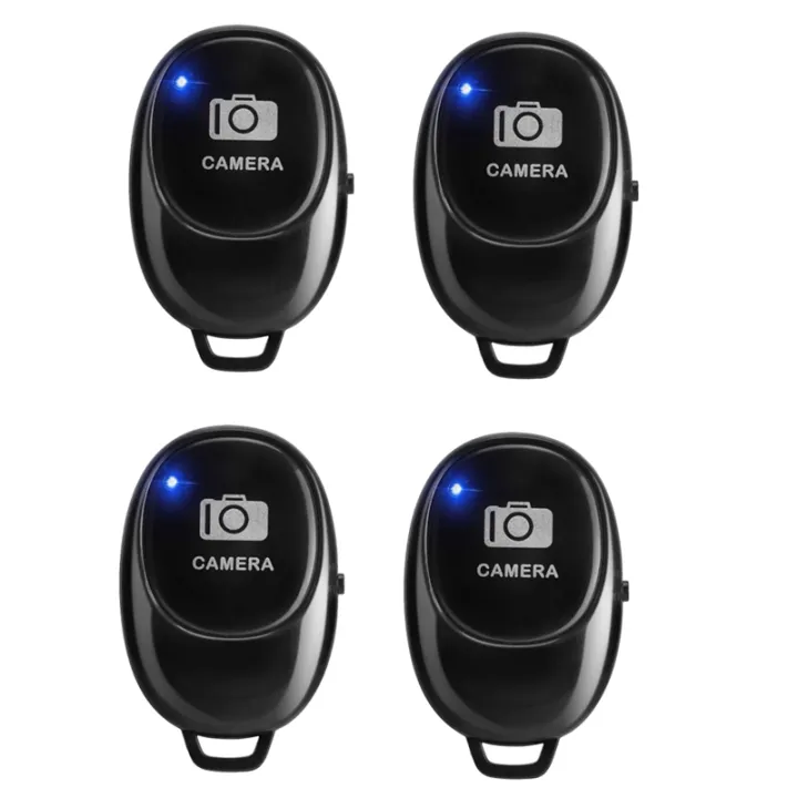 4Pack Mini Bluetooth Wireless Remote Control SelfTimer Camera Shutter
