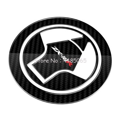 3D Carbon-look Motorcycle Fuel Gas Oil Cap Tank Pad Tankpad Protector Sticker for Kawasaki Ninja ZX-10R ZX10R 2006-2015