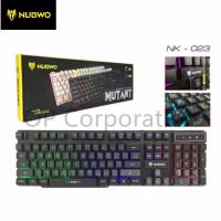 [ส่งเร็วพิเศษ!] Nubwo คีย์บอร์ดเกมมิ่ง มีไฟ Mutant Gaming keyboard รุ่น NK-23 (สีดำ / Black)