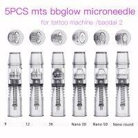 5pcs Disposable Eyebrow Tattoo Machine microneedle Accessiroes Nano 36P for Baodai 2 Machine Cartridge Permanent Makeup Supplies