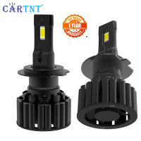 CarTnT 1ไฟรถคู่ LED H4 H7 H1 LED Canbus 100W 20000LM H8 H3 H9 H11 HB3 9005 HB4 9006 LED ไฟหน้าอัตโนมัติหมอก12V