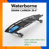 SurfSkate Waterborne GEMINI CARBON DROP THROUGH LONGBOARD 39.4"