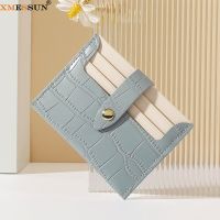 XMESSUN New Crocodile Pattern ID Card Credit Card Holder For Women 2023 Fashion High Quality ID Card Cover Genuine Leather Case Card Holders