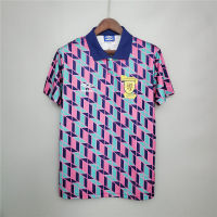 88/89 Scotland Away Jersey Football Retro Soccer Shirt