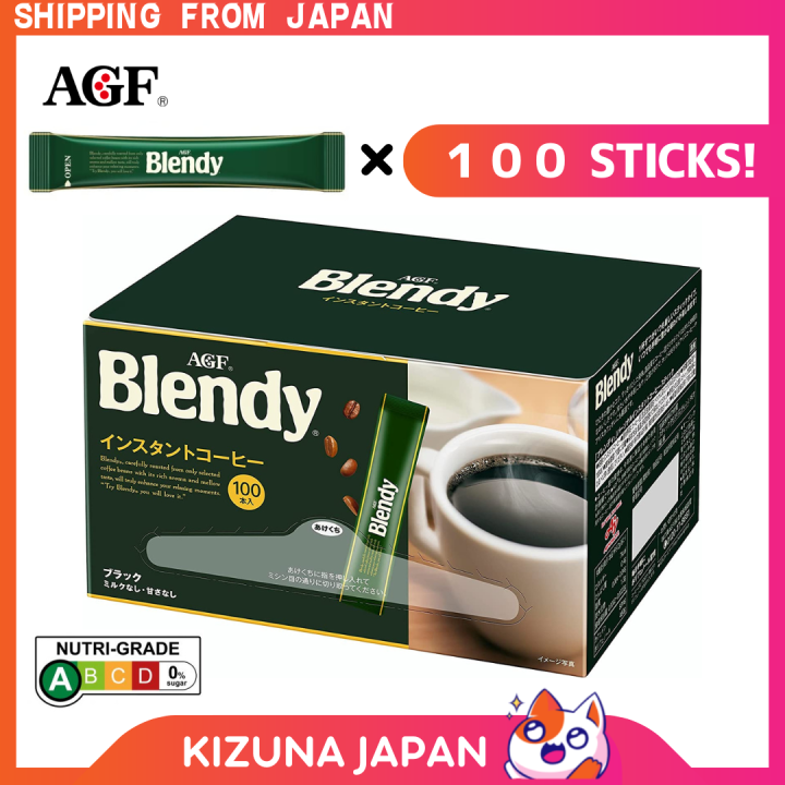 AGF [Blendy] black coffee *100 sticks* Coffee sticks Instant coffee Made in Japan Lazada PH