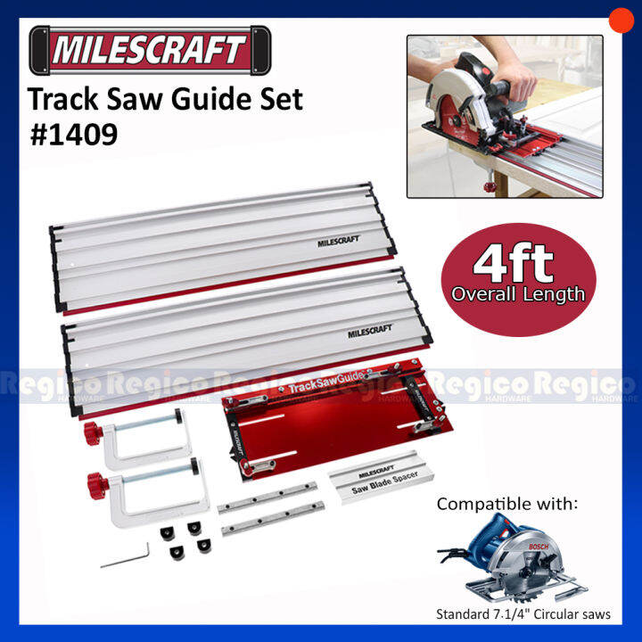 Milescraft 4ft Track Saw Guide Rail Extension 1409 Regico Hardware Lazada PH