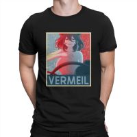 Funny Pretty Vermeil T-Shirt Men Round Collar 100% Cotton T Shirts Anime Vermeil In Gold Short Sleeve Tees Gift Idea Tops XS-4XL-5XL-6XL