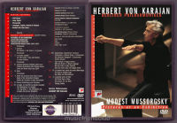 Karajan เบอร์ลิน Philharley Musorgsky ภาพนิทรรศการ (DVD)