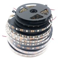 1M/5M WS2812B 30/60/144 Leds/m Smart RGB Pixel led StripBlack/White PCBIP30/IP67 DC5V