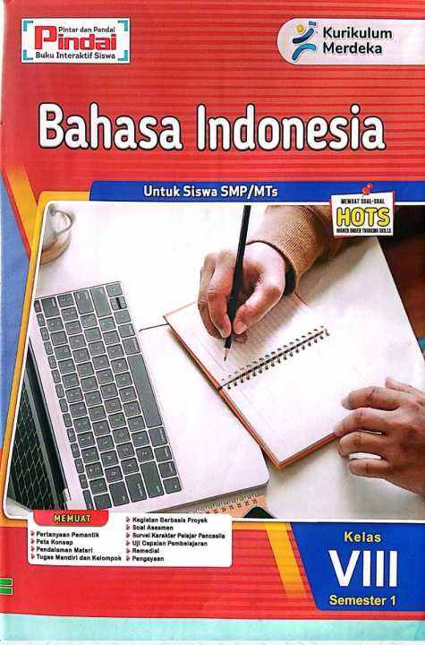 Buku LKS Bahasa Indonesia Kelas 8 SMP/MTs Kurikulum Merdeka Semester 1 ...