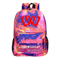 Chad Wild Clay Game Printing Student School Bag Creative Pattern Outdoor Travel Bag Leisure Backpack