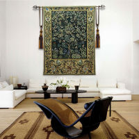 90x60cm Belgium William Morris WorksTree of Life Home Textile Jacauard Fabric Product Tapestry Wall Hangings Decoration Painting