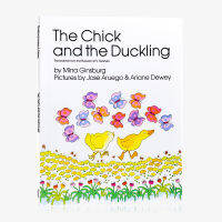 The chick and the duckling original English Picture Book Childrens character cultivation enlightenment picture book parent-child reading English Enlightenment bedtime reading paperback