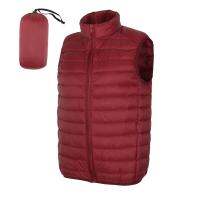 ZZOOI New Men Matte Duck Down Vest Sleeveless Light Weight Windbreaker Male Gilet Outwear