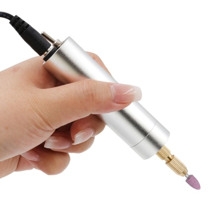 ปากกาแกะสลักตั้งเครื่องมือหมุนเครื่องเจียรขนาดเล็กสว่านบดไฟฟ้าสำหรับครอบครัว-ปากกาแกะสลัก