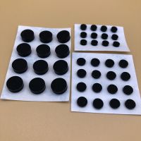 Kaki Bulat Pad Perekat 3M Perekat Lengket Gasket Silikon Anti Slip Mat Bantalan Karet Nilon Pad Bawah Seal Cover akhir Topi