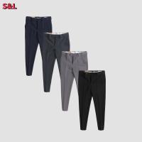 【พิเศษสำหรับคุณ】กางเกงชิโน่ เข้ารูป กางเกงขายาวผู้ชาย กระบอกเล็ก กางเกงขายาว(slim) กางเกงทำงาน กางเกงทรงกระบอกเล็ก KA95