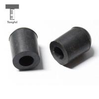 ；‘【； Tooyful 2 Pcs Black Upright Double Bass Endpin Ruer Tip 10Mm Double Bass Endpin Parts With Bottom Grip Prevent Sliding