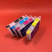 YOTAT เครื่องพิมพ์ Epson สำหรับ502XL T02W1-T02W4เติมได้ WF-2865 5105 T502หมึก XP-5100 XP5100 XP-5105สแกนเนอร์ WF-2860 2860