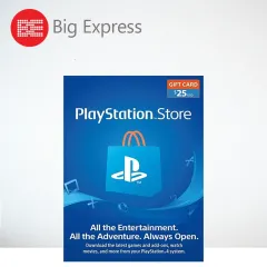 PS5/PS4/PSP-PS PSN US Store $25USD Card Store- PlayStation - fast Code