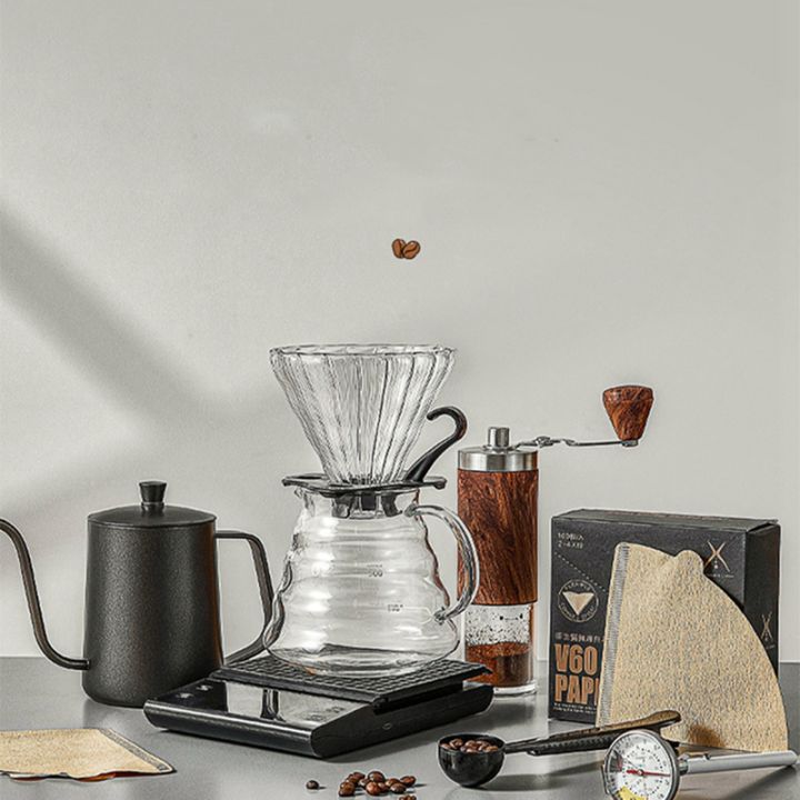 coffee-set-coffee-accessories-camping-barista-tool-dripper-filter-coffee-kettle-manual-grinder-portable-gooseneck-kettle