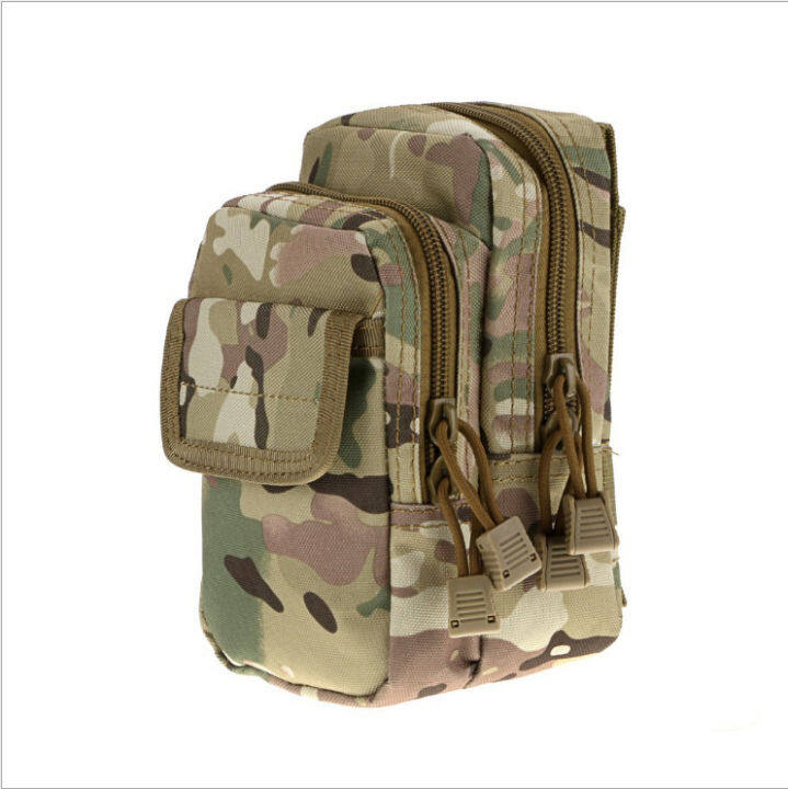 กลยุทธ์กีฬากลางแจ้ง-x-2-กระเป๋าคาดเอว-molle-กระเป๋าอุปกรณ์เสริม-กีฬาสันทนาการสวมเข็มขัดไนลอนกระเป๋าขายส่ง