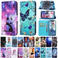 Nana Ko Electron】เคสโทรศัพท์8A สำหรับ Fundas Huawei Nova 5 Honor 9X 5i Pro 10 Lite Y6 2019 Mate 30 20 Lite กระเป๋าสตางค์หนังน่ารักเคสแบบพับปิดได้ P03D