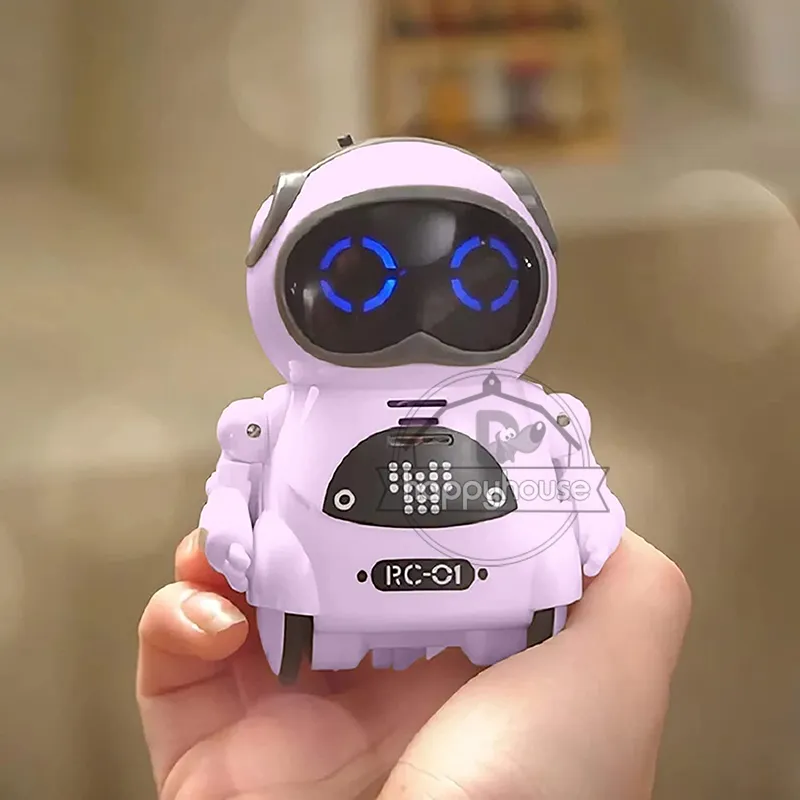 Robot Toys Rechargeable RC Robot for Boys Girls Remote Control Toy with  Music LED Eyes Dance Move Gift for Children Age 3 Year
