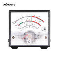 KKmoon มินิ SWR มิเตอร์ไฟฟ้าภายนอกเมตรตัวชี้ Wattmeter รับจอแสดงผลมิเตอร์เข้ากันได้กับ YAESU FT-857 FT-897