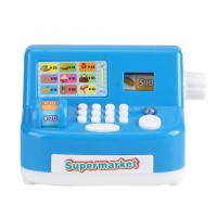 Simulated Supermarket Cash Register Toy Small Home Appliance Pretend Play Toys for Children Role Play Toy Gift