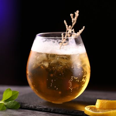 Ins Restaurant Tumbler Cocktail Wine Glass Chic Drinks Cup Northern Europe Transparent Beer Whisky Bar Personality Egg Cup