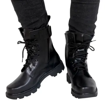 Mens black hot sale fashion boots