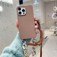 QIQI เคสโทรศัพท์ซิลิโคนนิ่ม,เคสโทรศัพท์สายคล้องคอลายหินอ่อนสำหรับ iPhone 14 Plus 13 12 Mini 11 Pro Max