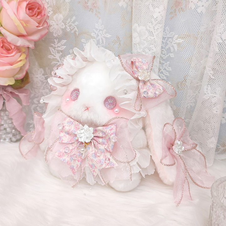 sweet-lolita-lop-eared-rabbit-doll-bag-original-bow-cute-plush-bag-pearl-handmade-japanese-kawaii-cartoon-bunny-lace-bow-bags