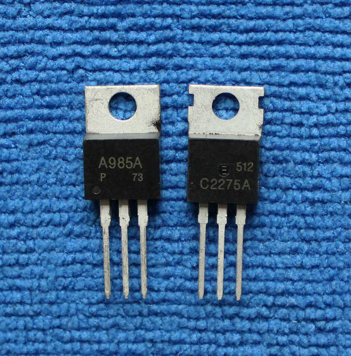 New Product One Pair 2SA985 2SC2275 A985 C2275 TO-220