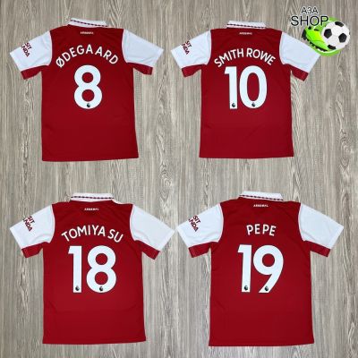 เสื้อบอล ฟุตบอล ทีมArsenal เยือน 2022/2023 แบบ Full option เกรดแฟนบอล AAA