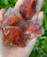 หินหยาบ Carnelian คริสตัลคาร์เนเลี่ยนหินการรักษาด้วยคริสตัลจักระศักดิ์สิทธิ์สำหรับ Reiki, Cabbing, Tumbling, Lapidary