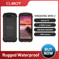 Cubot KingKong MINI2พัดลมพกพาโทรศัพท์กันน้ำทนทาน4qhd + หน้าจอ4G LTE โทรศัพท์มือถือแอนดรอยด์10 3GB + 32GB กล้อง13MP