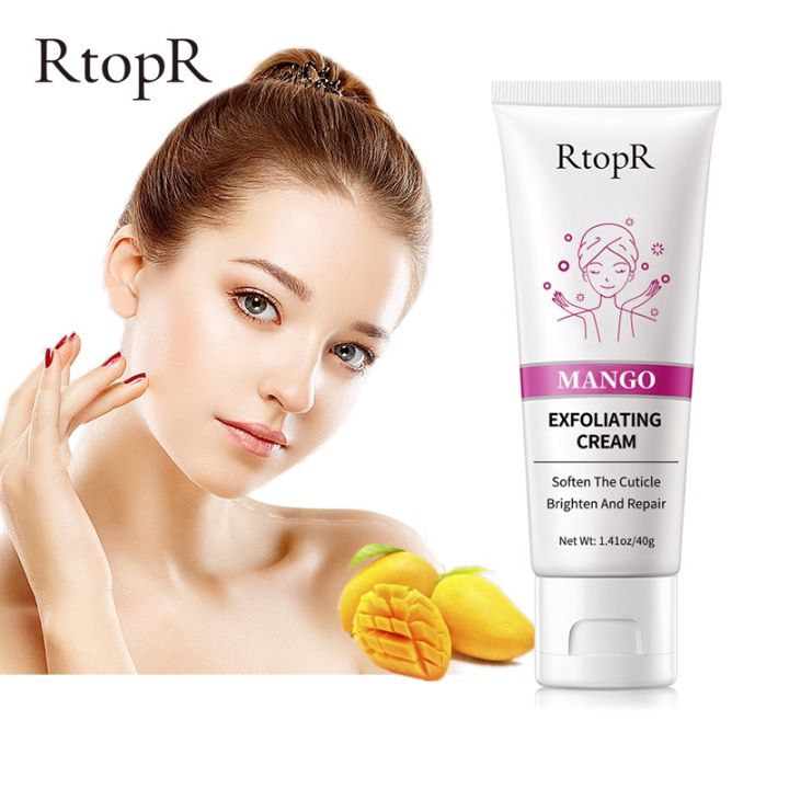 rtopr-facial-exfoliating-cream-เจลมะม่วงขัดผิว-ฮิตใน-tiktok-rtopr-mango-เจลผลัดเซลล์-เจลขัดผิวหน้า-ครีมขัดผิวมะม่วง